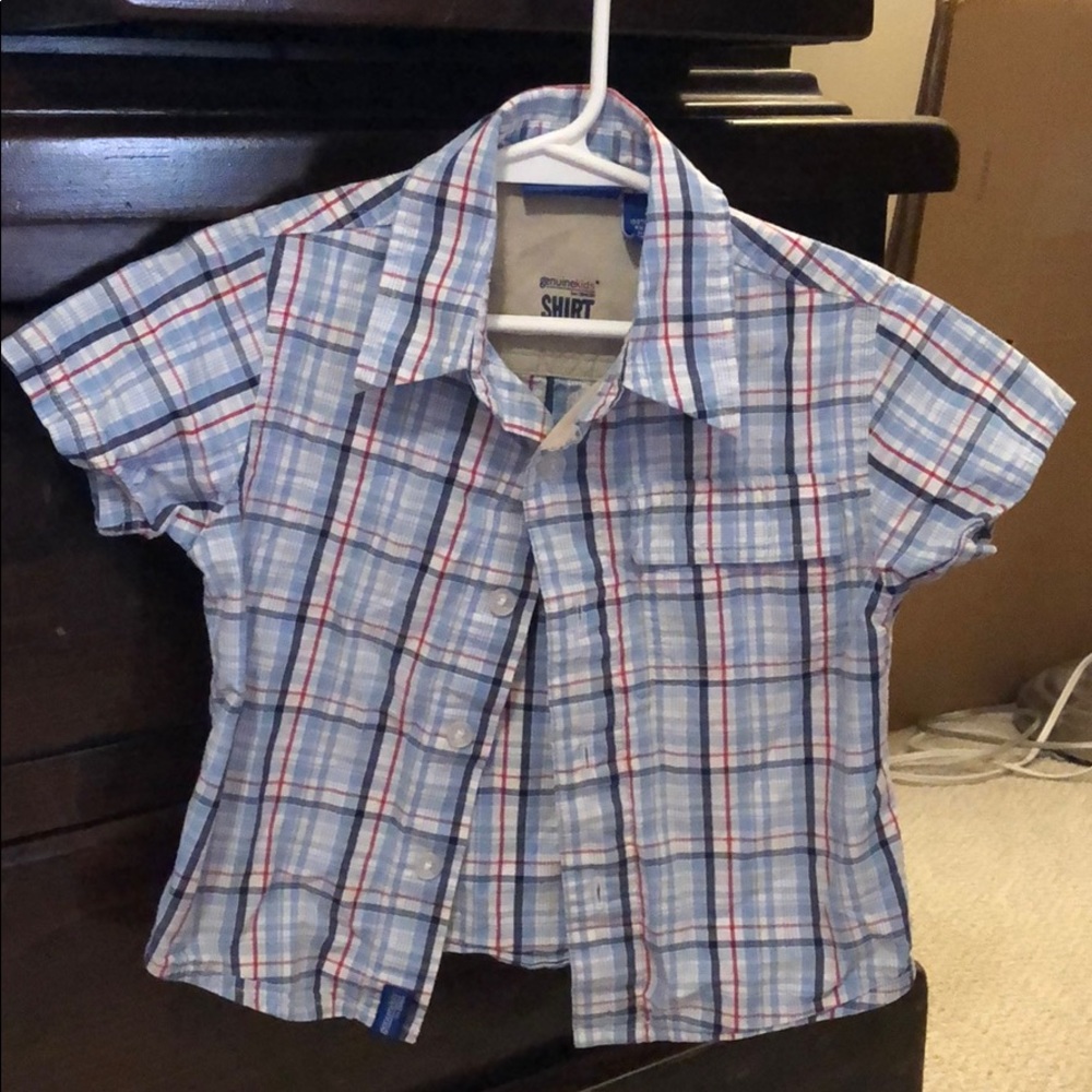 2T button up